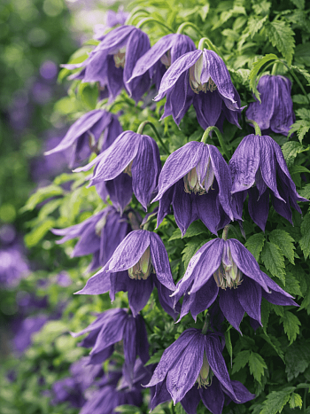 Клематис Violet Lampion (Orion)