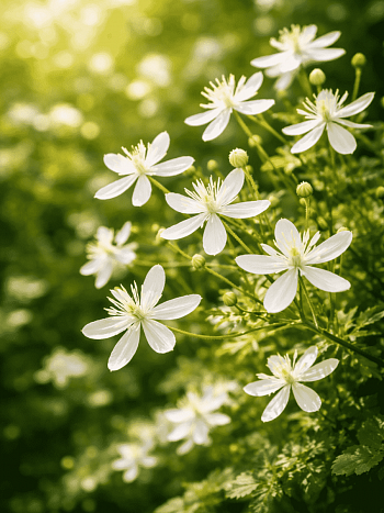 Клематис трехцветковый Максимовича