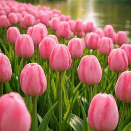 Тюльпан пестролистный Design Impression