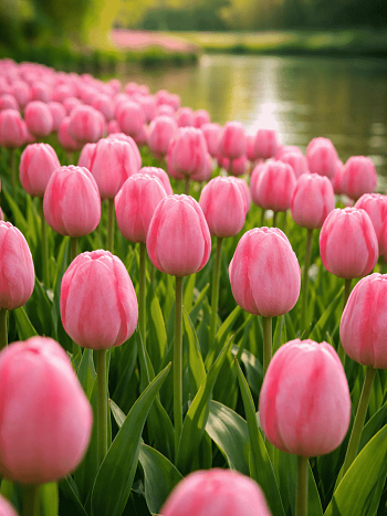 Тюльпан пестролистный Design Impression