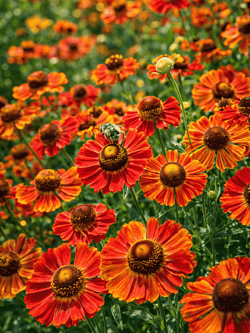 Гелениум осенний Dunkle Pracht